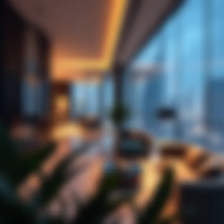 Contemporary Apartments in Dubai Modern apartment with stunning views