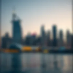 Stunning Dubai skyline featuring modern architecture
