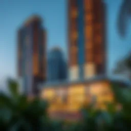 Stunning exterior view of Address Residences Dubai Opera Tower 2