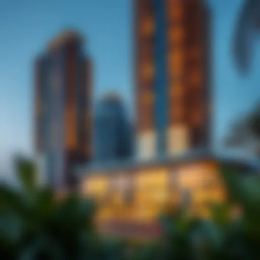 Architectural Marvel of Address Residences Stunning exterior view of Address Residences Dubai Opera Tower 2