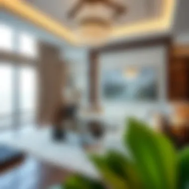 Elegance in Interior Spaces Luxurious interior design of a residence in Address Residences Dubai Opera Tower 2