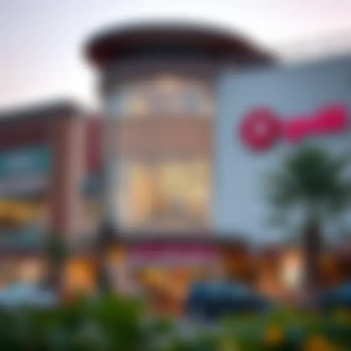 Shopping center in Al Falah New Area