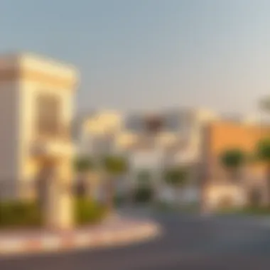 Neighborhood View of Al Khail Gate Beautiful neighborhood view surrounding Al Khail Gate