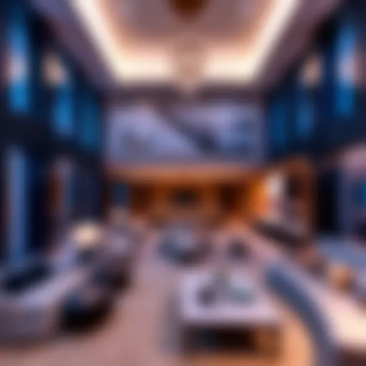 Interior layout of Al Roda Tower 2 highlighting luxury amenities