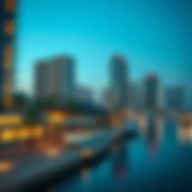 Modern Developments Along Dubai Creek Overview of modern developments alongside Dubai Creek