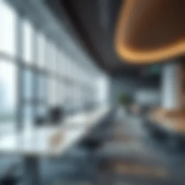 Modern Office Spaces by Al Zaeem Real Estate Modern office spaces illustrating Al Zaeem Real Estate's services.