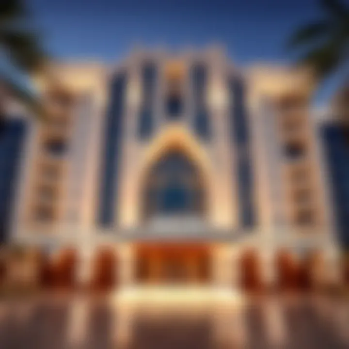 Architectural marvel of Avalon Dubai's facade