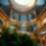 Stunning view of Bawabat Al Sharq Mall's architectural facade