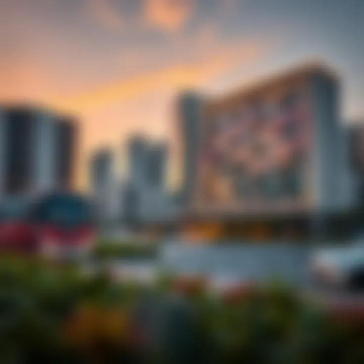 Investment Potential at Bayan Business Center Graphic representation of investment opportunities