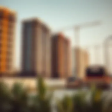 Binghatti Developer’s construction site showcasing urban development