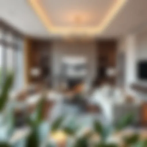 Stylish living room in Arabella Mudon