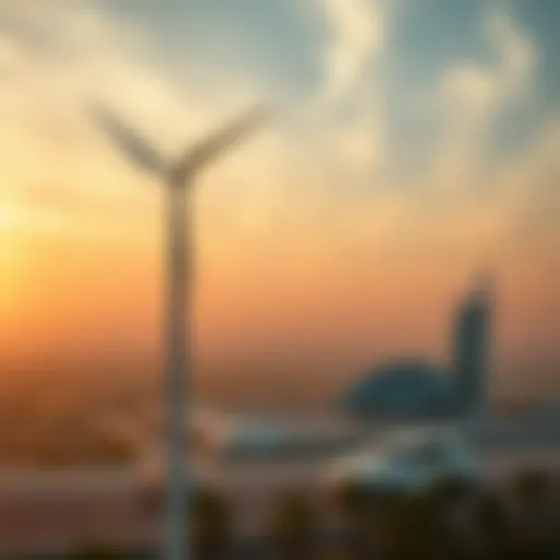 Wind patterns over Jebel Ali