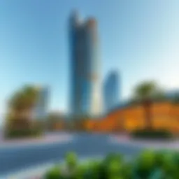 Stunning exterior view of Coral Tower showcasing its innovative architecture