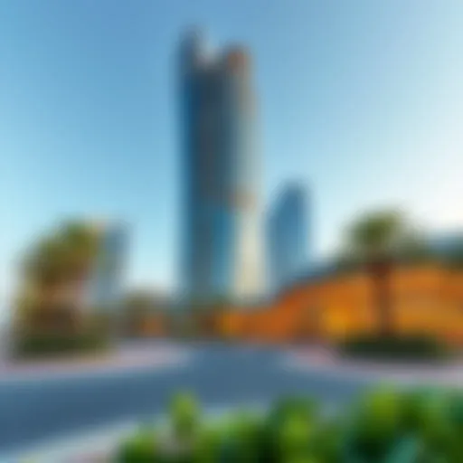 Stunning exterior view of Coral Tower showcasing its innovative architecture