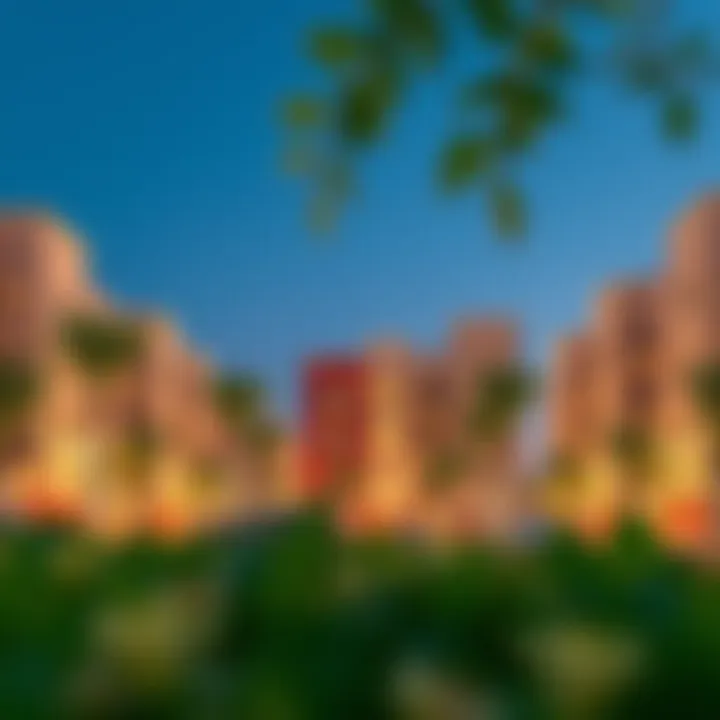 Community development project by Damac in a vibrant neighborhood