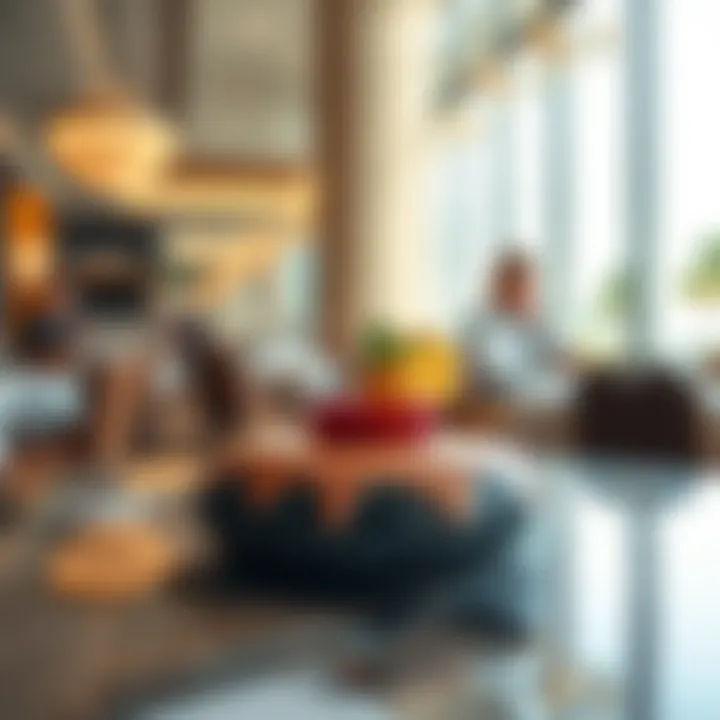 Exquisite Dessert at Fine Dining Exquisite dessert displayed elegantly at a fine dining restaurant