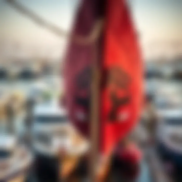 A bustling dockyard scene showcasing various vessels in Dubai Maritime City