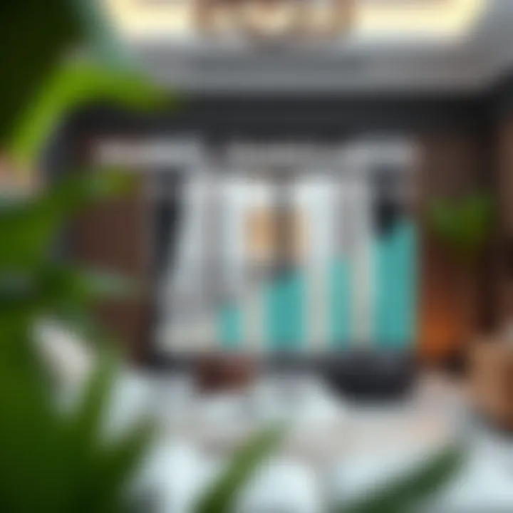 Infographic displaying market trends for studio apartments in Dubai