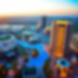 A panoramic view of Al Maya Dubai showcasing modern architecture.