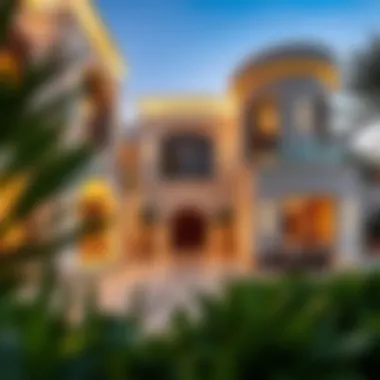 Luxurious Residential Property in Al Maya Luxurious residential property in Al Maya, highlighting elegant design.