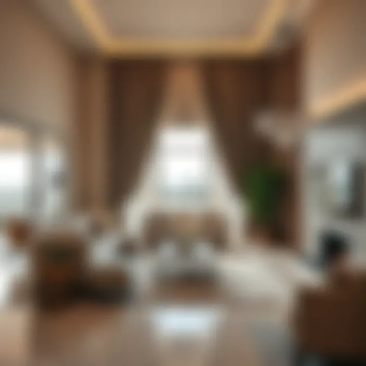 Spacious Living in Al Qusais Apartments Luxurious apartment interior in Al Qusais highlighting spacious living areas