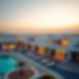 Panoramic view of Al Shamka showcasing its modern architecture