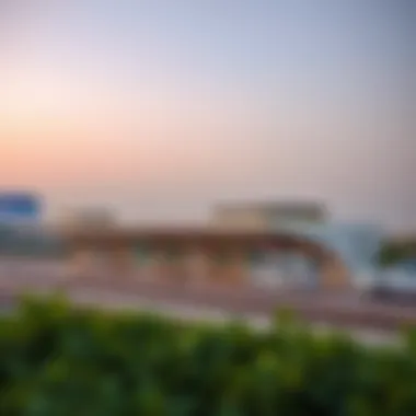 Al Nahda Metro Station: A Gateway to Connectivity Stunning view of Al Nahda Metro Station