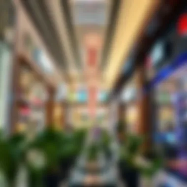 Diverse Retail Experience at Central Mall A vibrant interior showcasing diverse retail options