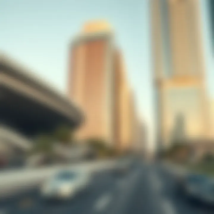 Modern infrastructure developments in Downtown Dubai