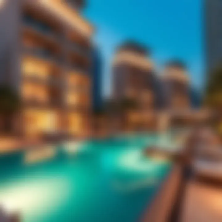 Luxurious residential properties in Downtown Dubai