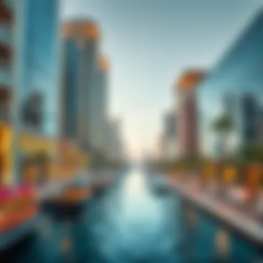 Luxury Living at Dubai Harbor Creek Luxury lifestyle offerings at Dubai Harbor Creek, emphasizing upscale living and leisure activities.
