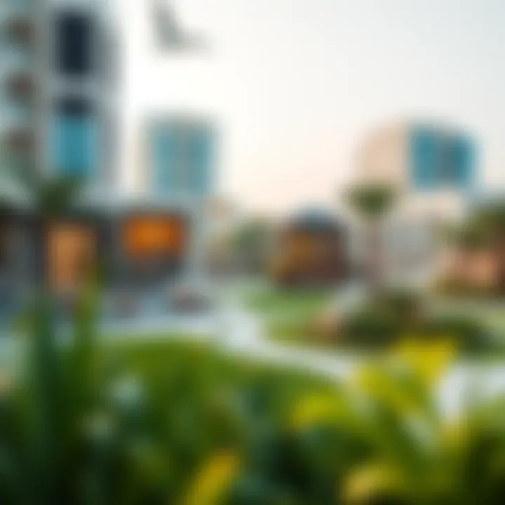 Community Facilities and Leisure Spaces in Dubai International City Community facilities within Dubai International City highlighting leisure spaces
