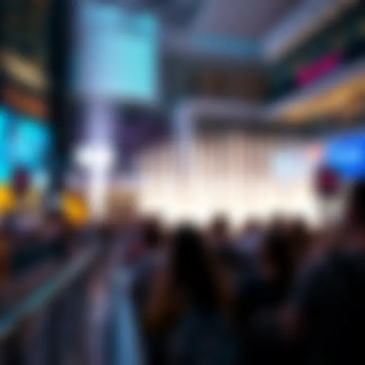 Audience Experience at Dubai Mall Water Show Visitors enjoying the Dubai Mall Water Show