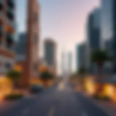 A bustling real estate market with diverse properties