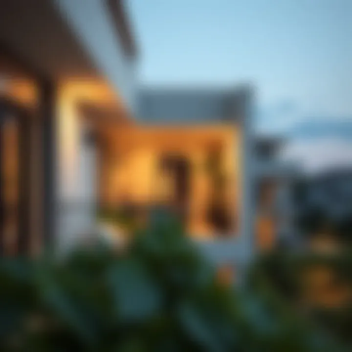 Contemporary Balcony with Safety Features Contemporary balcony showcasing safety features