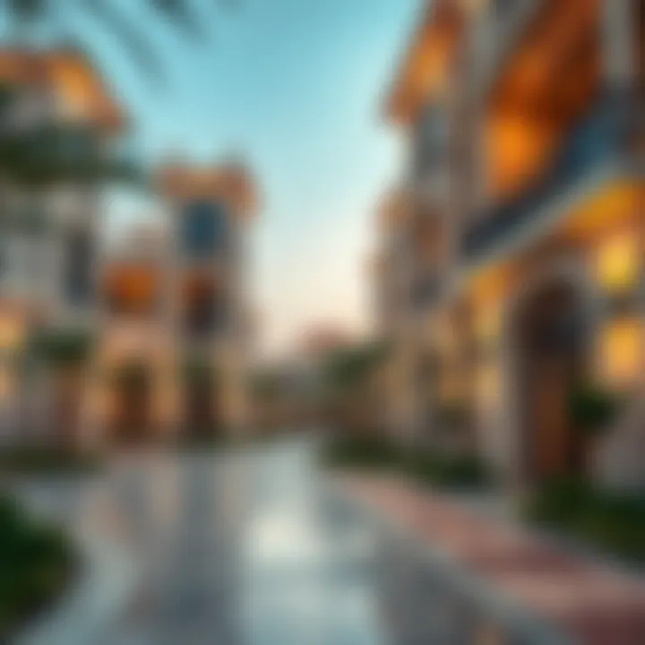Luxurious Homes in Jebel Ali Village Luxurious homes and villas in Jebel Ali Village highlighting architectural elegance