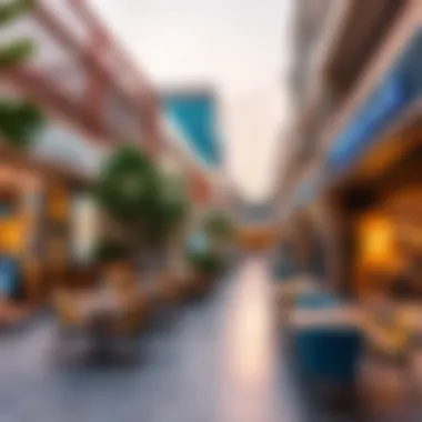 Retail and Dining in Jebel Ali Village Modern retail and dining options available in Jebel Ali Village
