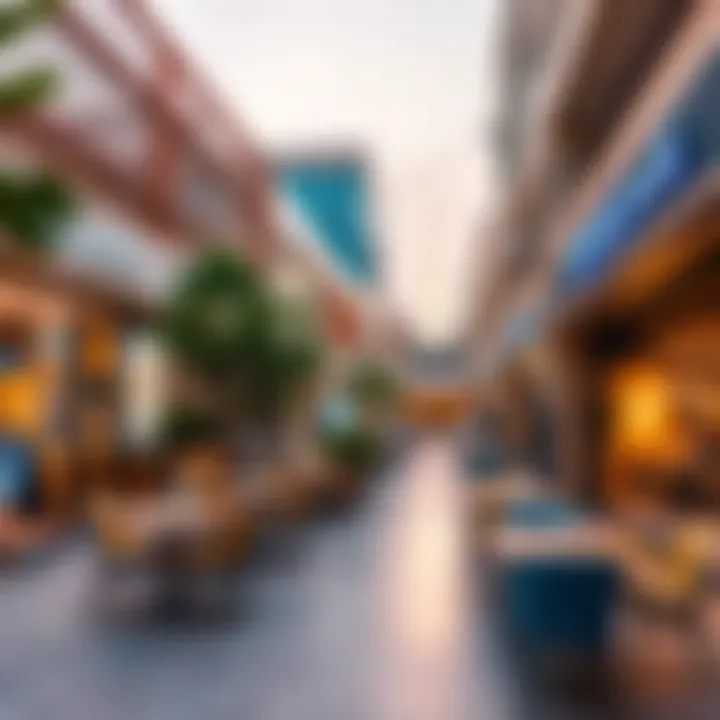 Retail and Dining in Jebel Ali Village Modern retail and dining options available in Jebel Ali Village
