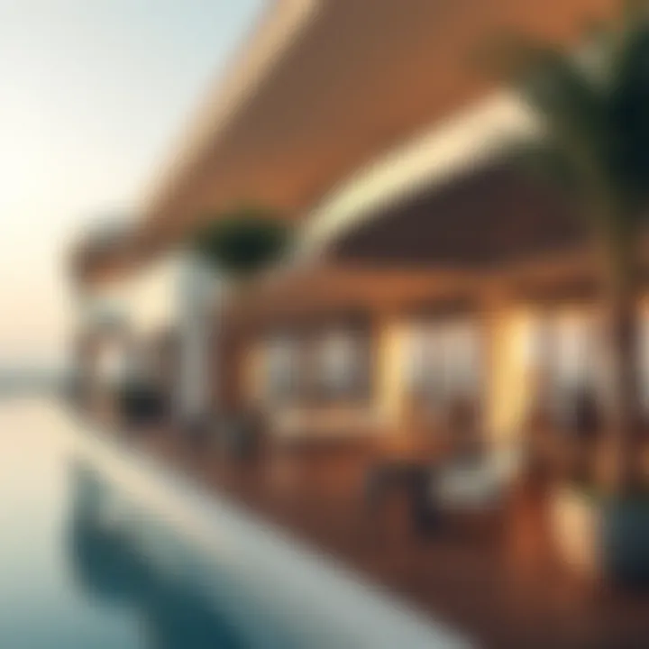 Architectural marvels of La Mer highlighting modern design and elegance