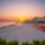 Stunning beachfront view of La Mer showcasing its vibrant beachfront ambiance