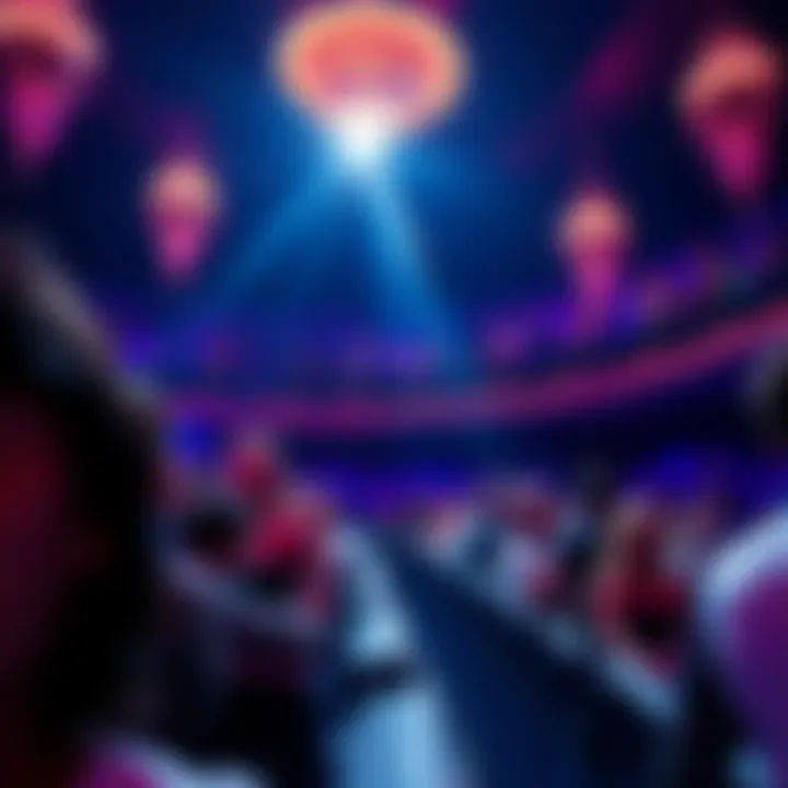 Audience immersed in La Perle Dubai show atmosphere