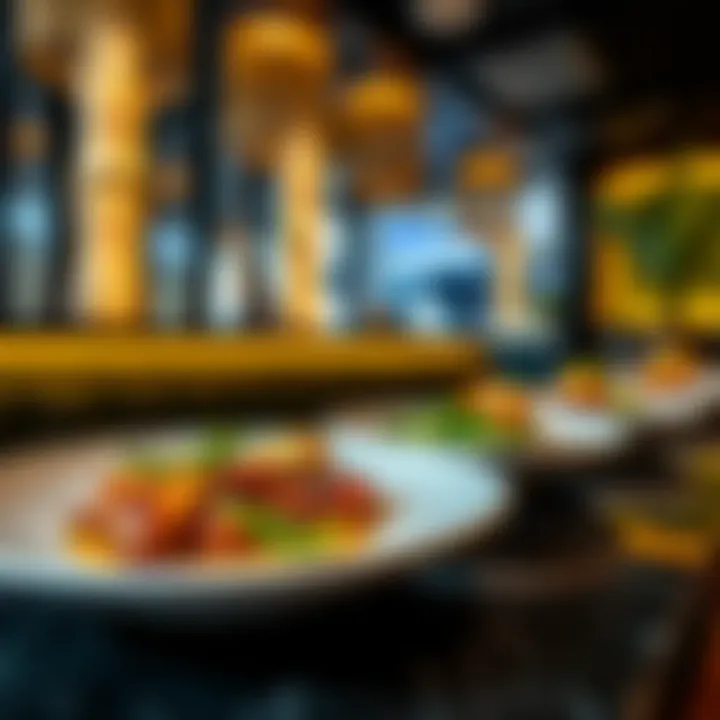 Culinary Innovation at Lime Delicious dishes served at Lime showcasing culinary innovation