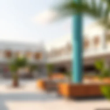 A vibrant community space reflecting the essence of Manarat Living.