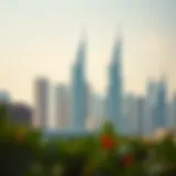 A modern skyline showcasing Dubai's architectural brilliance.