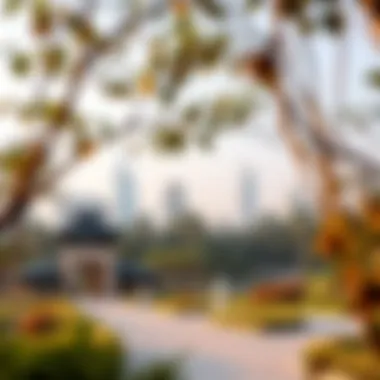 Tranquil Environment at Meraas Central Park Serene landscape within Meraas Central Park highlighting its tranquil environment