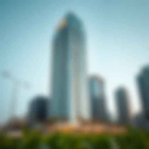 Stunning view of nopoli Tower showcasing modern architecture