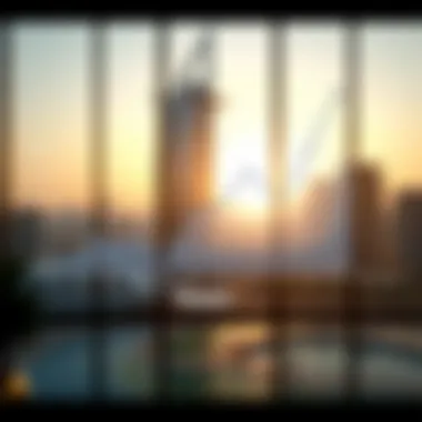 Graph illustrating Dubai's real estate market trends