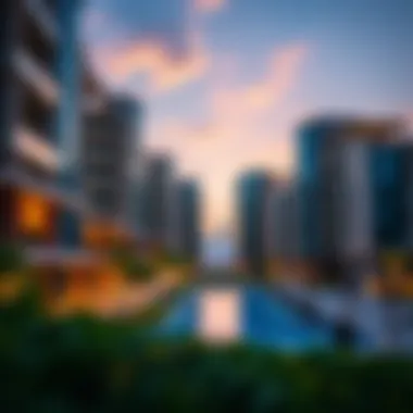 Modern architectural designs in Dubai's prime locations