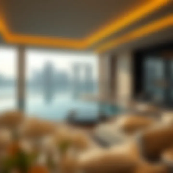 Luxurious Private Pool Suite with Stunning City Views Luxurious private pool suite with stunning city views