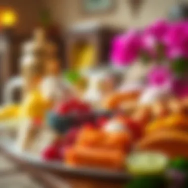 Ramadan Sweets: A Celebration of Flavors A vibrant platter of assorted sweets for Ramadan festivities
